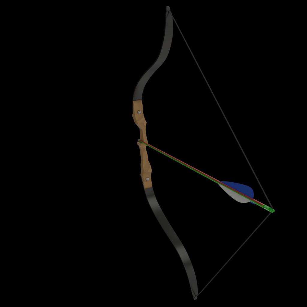 Recurve Bow and Arrow preview image 2